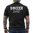 Soccer Dad Fathers Day Idea For Men Grandpa Men's Back Print T-shirt