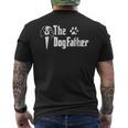 The Dogfather Cavalier King Charles Spaniel Dog Dad Gift For Mens Mens Back Print T-shirt