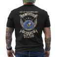 Vintage My Favorite Us Seabee Veteran Calls Me Dad Men's T-shirt Back Print