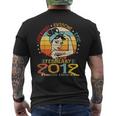 Vintage Legendary Awesome Epic Since February 2012 Birthday Men's T-shirt Back Print
