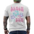Coconut Girl Beach Bum Pastel Graphic Trendy Y2k 90S Retro Men's Back Print T-shirt