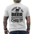 I Thought She Said Beer Competition Cheer Dad Funny Mens Back Print T-shirt