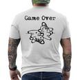 Pass The Pigs Oinker Board Game Men's Back Print T-shirt