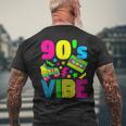 90S Vibe 1990S Fashion 90S Theme Outfit Nineties Theme Party Men's Back Print T-shirt Gifts for Old Men