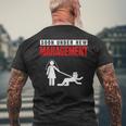 Mens Bachelor Party Under New Management Men's T-shirt Back Print Gifts for Old Men