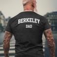 Berkeley Dad Athletic Arch College University Alumni Men's T-shirt Back Print Gifts for Old Men