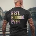 Best Booboo Ever For Men Grandad Fathers Day Booboo Gift For Mens Mens Back Print T-shirt Gifts for Old Men