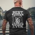 Best Buckin Dad Ever For Dads Men's Back Print T-shirt Gifts for Old Men