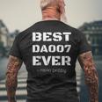 Best Daddy Ever Fathers Day For Dads 007Shirts Men's Back Print T-shirt Gifts for Old Men