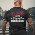 Best Daughterinlaw From Motherinlaw Or Fatherinlaw Mens Back Print T-shirt Gifts for Old Men