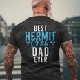 Best Hermit Crab Dad Ever Hermit Crab Dad Men's Back Print T-shirt Gifts for Old Men