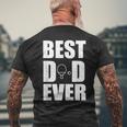 Best Ping Pong Table Tennis Dad Ever Fathers Day Men's Back Print T-shirt Gifts for Old Men