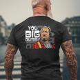 You Big Dummy Son In Sanford City And Meme Men's Back Print T-shirt Gifts for Old Men
