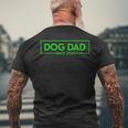 Cat Dad Since 2023 Promoted To Cat Dad V2 Men's Back Print T-shirt Gifts for Old Men