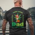 Cbd The Man The Myth The Legend Stoner Dad Marijuana Mens Back Print T-shirt Gifts for Old Men