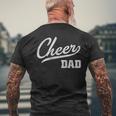 Mens Cheerleading Dad Proud Cheer Dad Men's T-shirt Back Print Gifts for Old Men