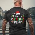 Cute Family Christmas Squad Xmas Family Men Women Mom Dad Mens Back Print T-shirt Gifts for Old Men