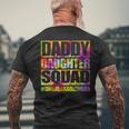 Daddy And Daughter Matching Father Daughter Squad Mens Back Print T-shirt Gifts for Old Men