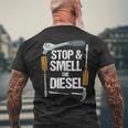Diesel Mechanics Diesel Truck Trucker Pickup Men's T-shirt Back Print Gifts for Old Men