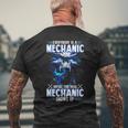 Everybody Is A Mechanic Until The Real Mechanic Shows Up Mens Back Print T-shirt Gifts for Old Men