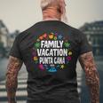 Family Vacation Punta Cana 2023 Men's Back Print T-shirt Gifts for Old Men
