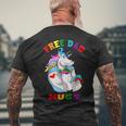 Free Dad Hugs Lgbt Gay Pride V2 Men's T-shirt Back Print Gifts for Old Men