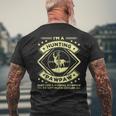 Hunting Paw Paw Funny Hunter Gifts Grandpa Mens Back Print T-shirt Gifts for Old Men