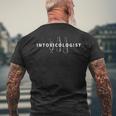 Intoxicologist - Bartender Men's Back Print T-shirt Gifts for Old Men