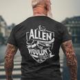 Its A Allen Thing You Wouldnt Understand Mens Back Print T-shirt Gifts for Old Men
