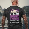 Its An Anime Thing You Wouldnt Understand Anime Eyes Anime Mens Back Print T-shirt Gifts for Old Men