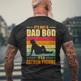 Its Not A Dad Bod Its A Father Figure Funny Fathers Day Gift For Mens Mens Back Print T-shirt Gifts for Old Men