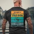 Mens Its Not A Dad Bod Its A Father Figure Hunting Deer Vintage Men's T-shirt Back Print Gifts for Old Men