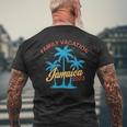 Jamaica Family Vacation 2023 Matching Group Summer Vacation Men's Back Print T-shirt Gifts for Old Men