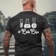 Lab Tech Lab-Life Medical Laboratory Technician Men's Back Print T-shirt Gifts for Old Men