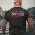 Las Vegas - Nevada - Aesthetic - Classic Men's Back Print T-shirt Gifts for Old Men