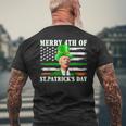Merry 4Th Of St Patricks Day Joe Biden St Patricks Day Men's T-shirt Back Print Gifts for Old Men