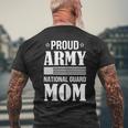 National Guard Mom Military Family Gifts Army Mom Gift For Womens Mens Back Print T-shirt Gifts for Old Men
