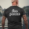 I Come In Peace - Im Peace Apparels Couples Matching Men's Back Print T-shirt Gifts for Old Men