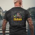 Peace Frog Hippie Vintage Peace Sign V2 Men's T-shirt Back Print Gifts for Old Men