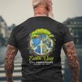 Protect Trees Nature Orcas Climate On Earth Day 2023 Men's Back Print T-shirt Gifts for Old Men