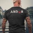 Red Andor The White The Bad Batch Men's Back Print T-shirt Gifts for Old Men