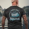 I Run A Tight Shipwreck Vintage Mom Dad V2 Men's T-shirt Back Print Gifts for Old Men
