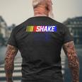 Shake And Bake Family Lover Dad Daughter Son Matching Men's T-shirt Back Print Gifts for Old Men