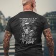 Skull When Someone Call Me An Asshole I Get This Feeling Men's Back Print T-shirt Gifts for Old Men