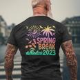 Spring Break 2023 Beach Vibes Family Matching Outfits Men's Back Print T-shirt Gifts for Old Men