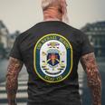 Uss Michael Murphy Ddg-112 Navy Destroyer Military Men's T-shirt Back Print Gifts for Old Men