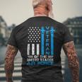 Veteran Of The United States Us Air Force Usaf Men's T-shirt Back Print Gifts for Old Men