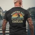 Mens Vintage Surfing Dad Just Like A Normal Dad Only Cooler Men's T-shirt Back Print Gifts for Old Men