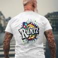 420 Cannabis Culture Runtz Stoner Marijuana Weed Strain Men's Back Print T-shirt Gifts for Old Men