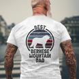 Best Dog Father Dad - Vintage Berner Bernese Mountain Men's T-shirt Back Print Gifts for Old Men